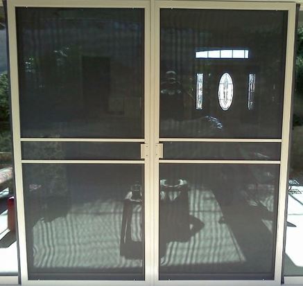 double screen doors